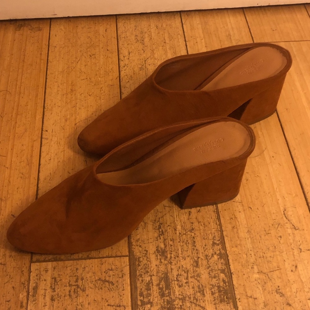 Urban Outfitters Suede Mules